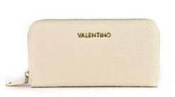 Portafoglio donna con zip Valentino Bags Relax 155 Ecru