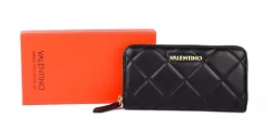 Portafoglio donna con zip Valentino Bags Ocarina Nero