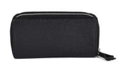 Portafoglio donna due zip Gianfranco Corti Alce 8877 Nero