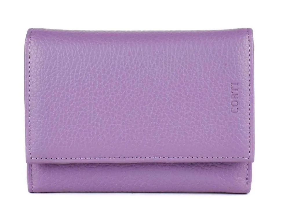 Portafoglio donna Gianfranco Corti Alce 8868 Lavanda
