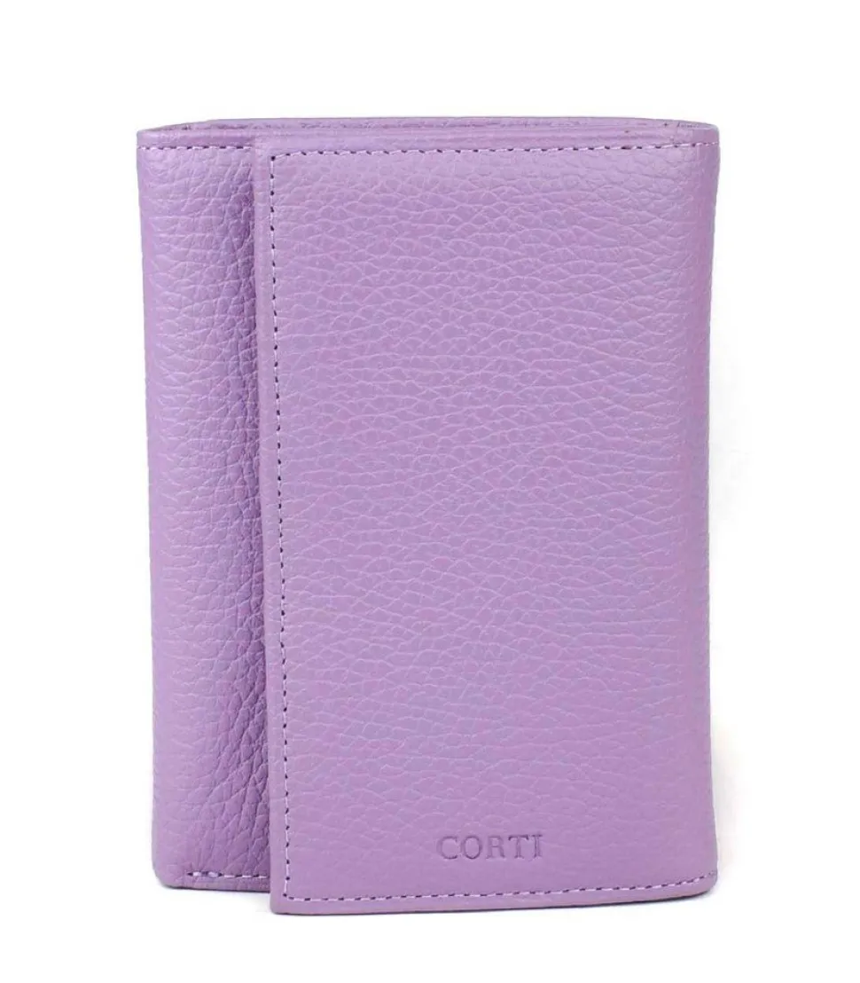 Portafoglio donna Gianfranco Corti Alce 8868 Lavanda