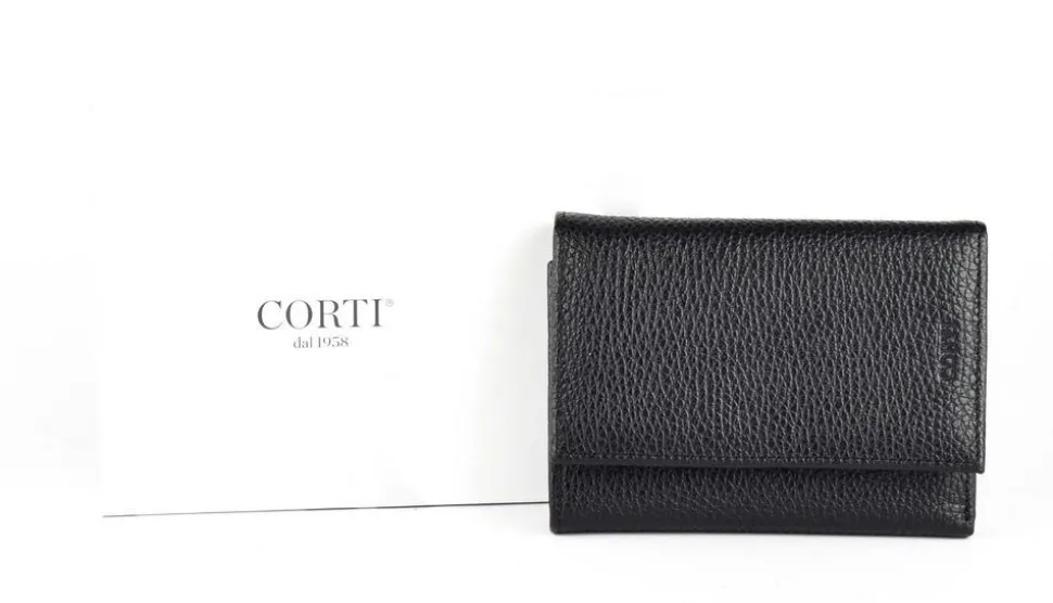 Portafoglio donna Gianfranco Corti Alce 8868 Nero