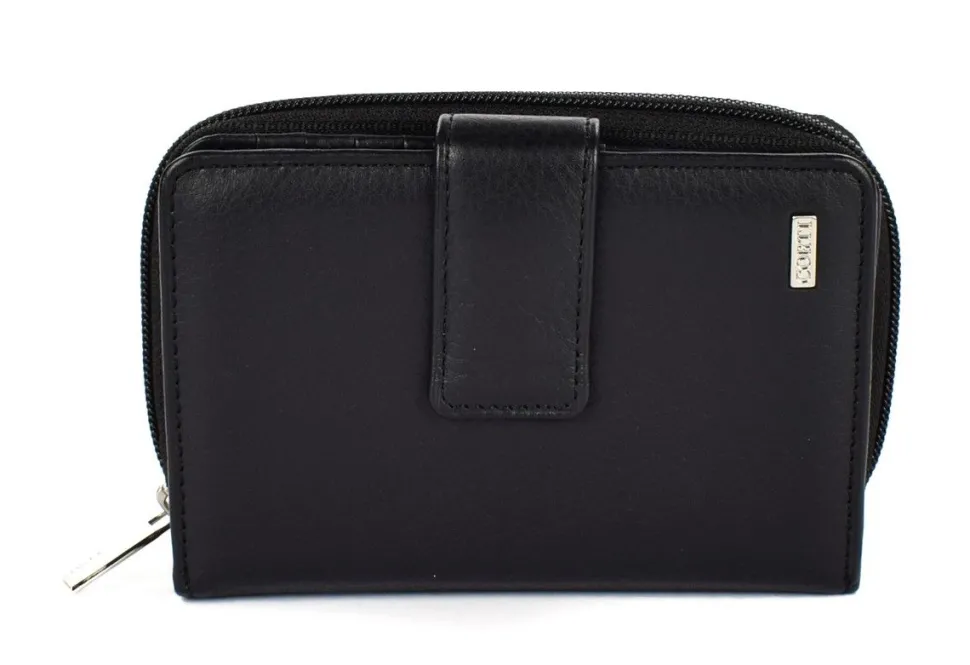 Portafoglio donna Gianfranco Corti Wild 4464 Nero
