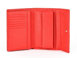 Portafoglio donna Gianfranco Corti Wild 4466 Rosso