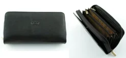 Portafoglio donna in cuoio Tony Perotti art 1192 nero