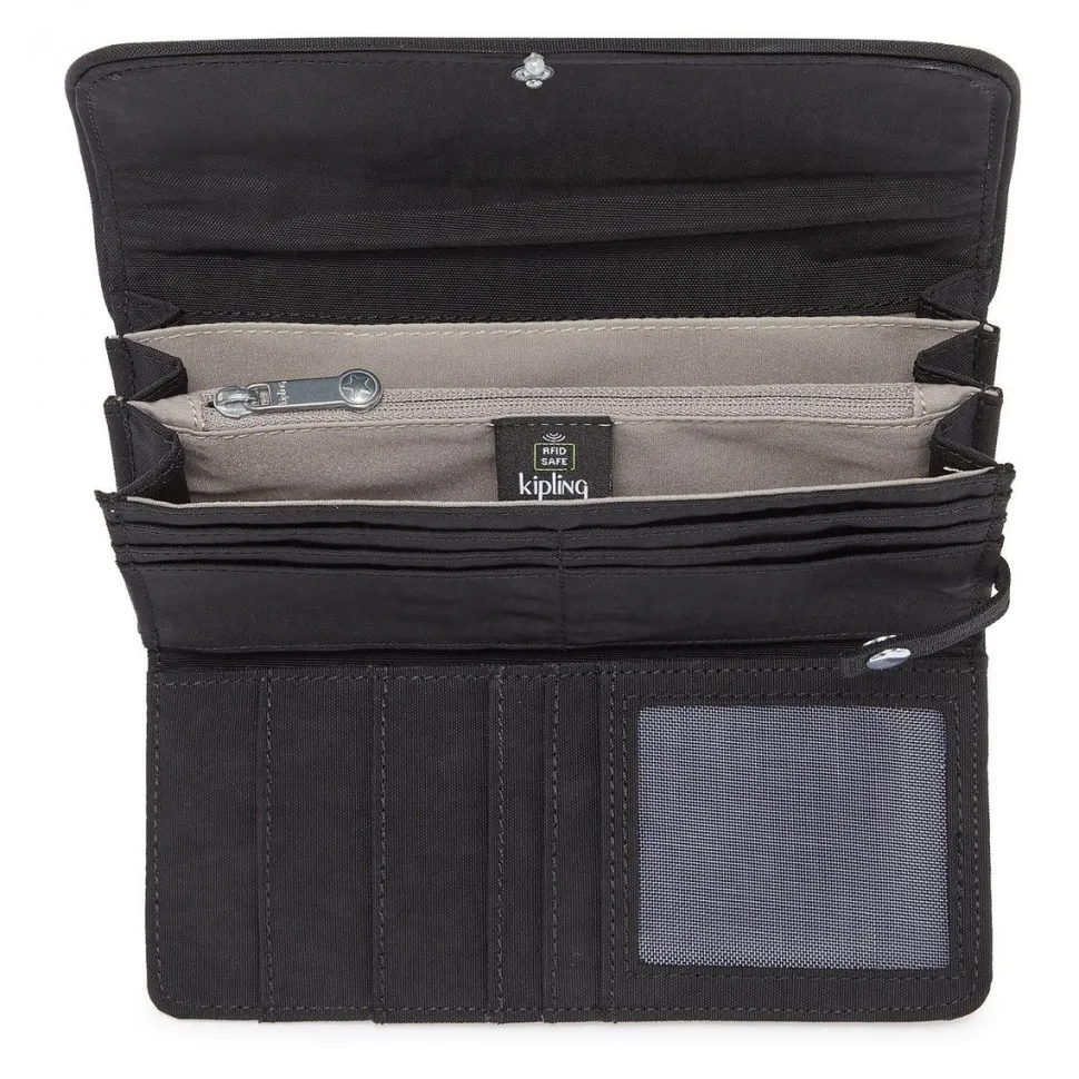 Portafoglio donna Kipling Money Land Black Noir