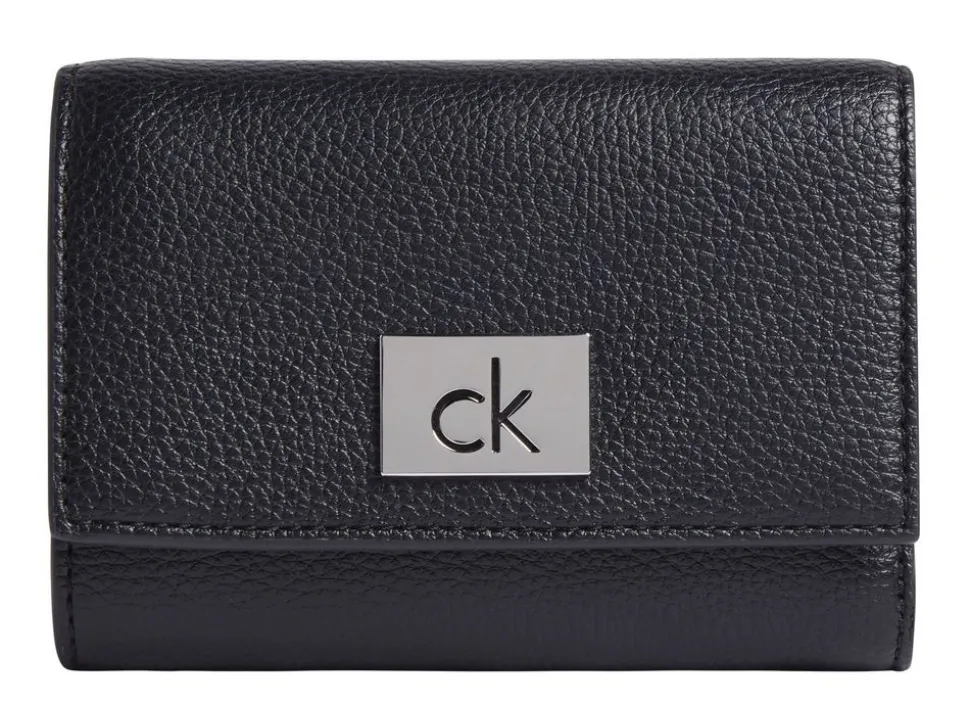 Portafoglio donna piccolo Calvin Klein Nero