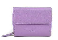 Portafoglio donna piccolo Gianfranco Corti Alce 8875 Lavanda