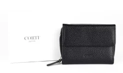 Portafoglio donna piccolo Gianfranco Corti Alce 8875 Nero