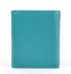 Portafoglio donna piccolo Roncato Pocket 043 Turchese