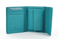 Portafoglio donna piccolo Roncato Pocket 043 Turchese