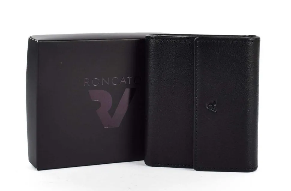Portafoglio donna piccolo Roncato Pocket 043 Nero