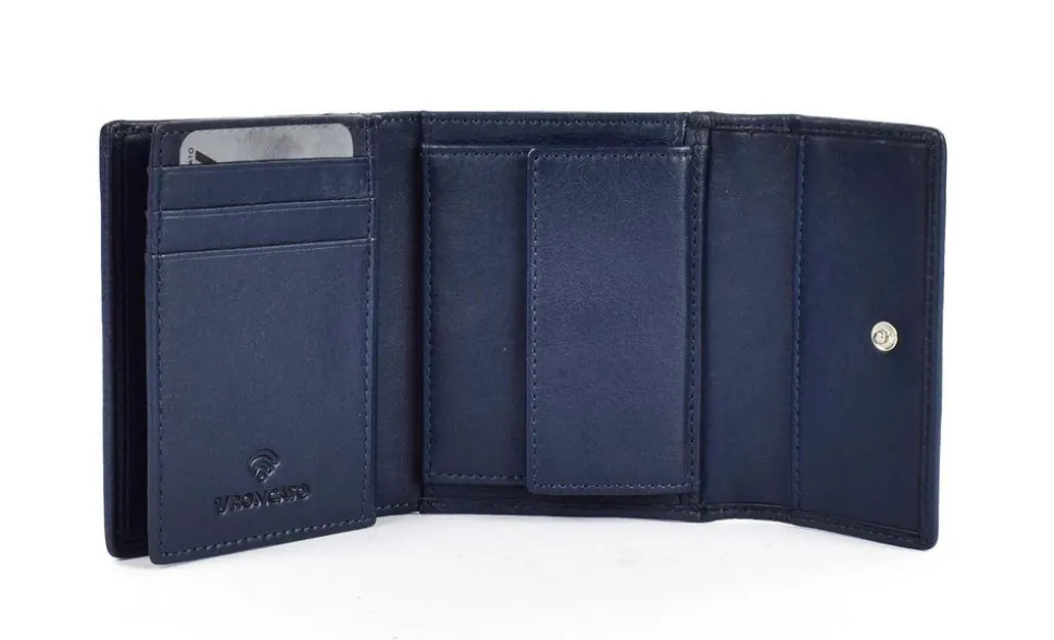 Portafoglio donna piccolo Roncato Pocket 043 Blu