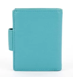 Portafoglio donna piccolo Roncato Pocket 044 Turchese
