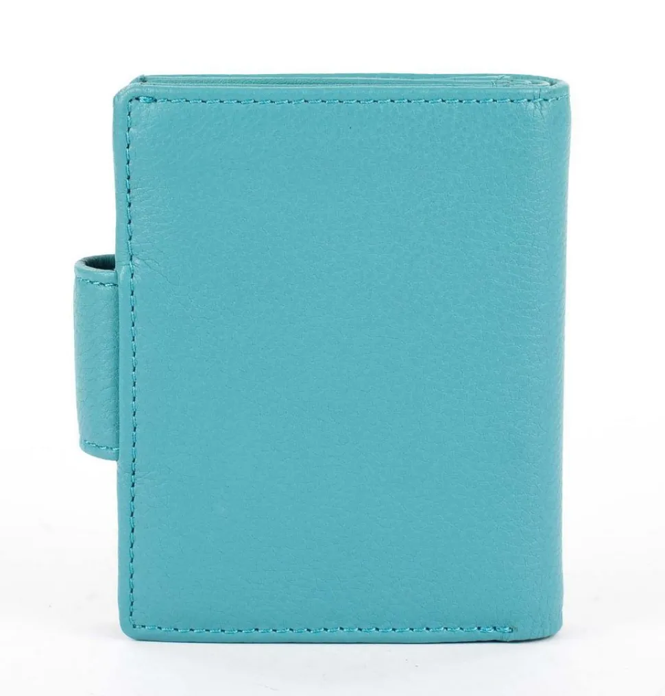 Portafoglio donna piccolo Roncato Pocket 044 Turchese