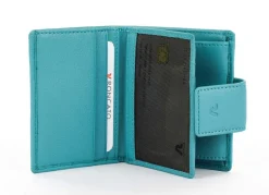 Portafoglio donna piccolo Roncato Pocket 044 Turchese