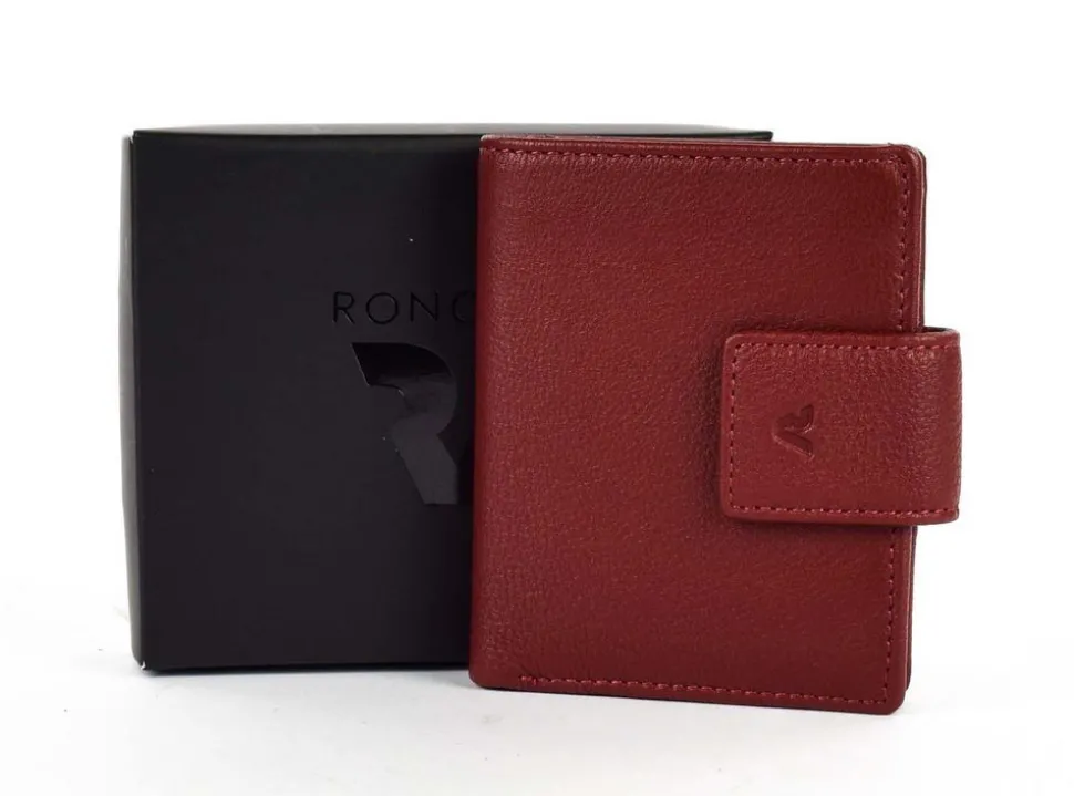 Portafoglio donna piccolo Roncato Pocket 044 Bordeaux