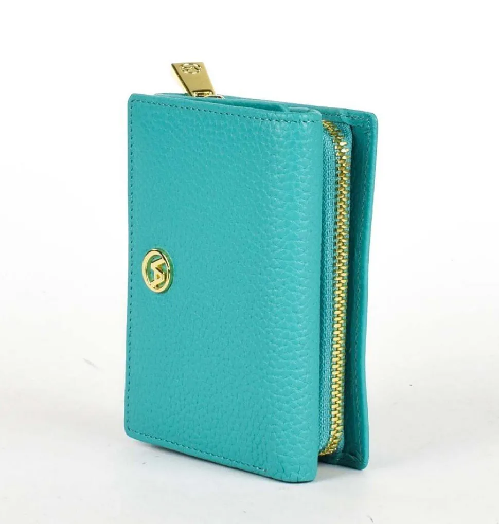 Portafoglio donna piccolo Valentina P16 Acqua