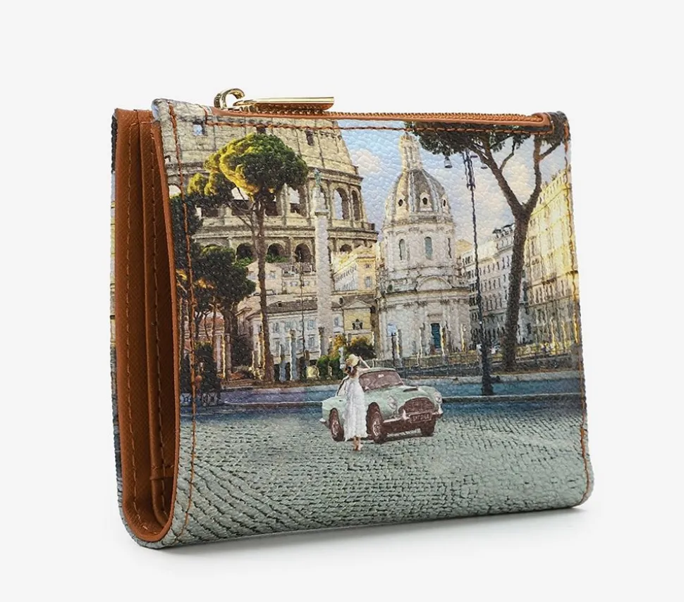 Portafoglio donna piccolo Ynot? 654 Roma Imperial
