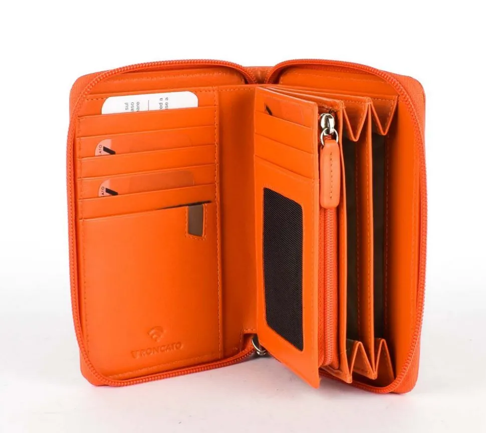 Portafoglio donna Roncato Pascal 2931 Arancio