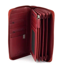 Portafoglio donna Roncato Pascal 2930 Rosso Scuro