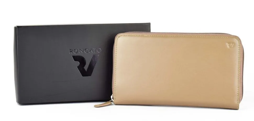 Portafoglio donna Roncato Pascal 2930 Sabbia