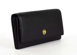 Portafoglio donna Valentina P14 Nero