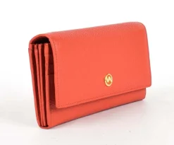 Portafoglio donna Valentina P14 Corallo