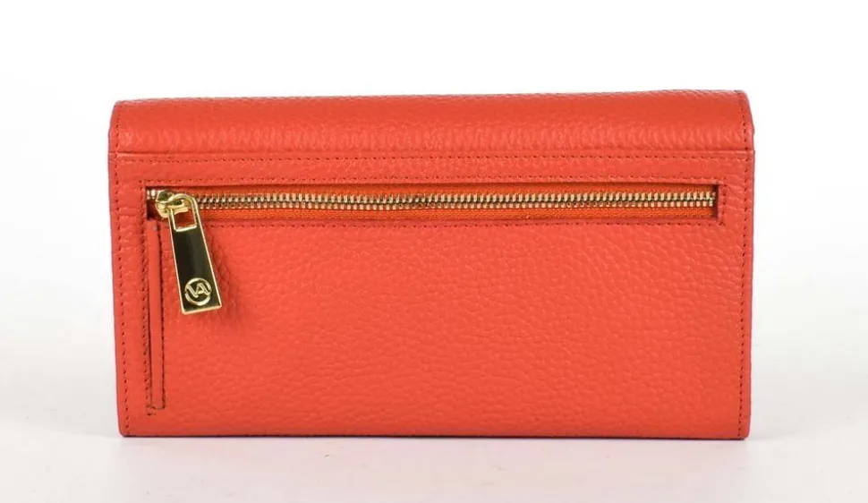 Portafoglio donna Valentina P14 Corallo