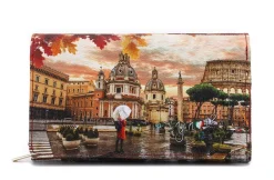 Portafoglio donna Ynot? 364 Rome Raining