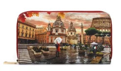 Portafoglio donna Ynot? 361 Rome Raining