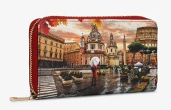 Portafoglio donna Ynot? 361 Rome Raining