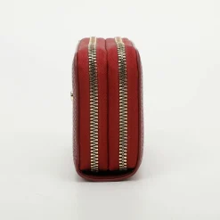 Portafoglio donna 2-zip Mimì-Muà Bordeaux