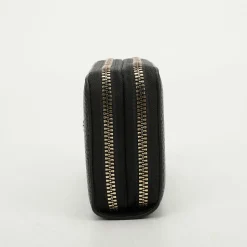 Portafoglio donna 2-zip Mimì-Muà Nero