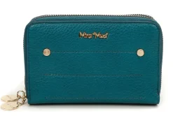 Portafoglio donna 2-zip Mimì-Muà Ottanio