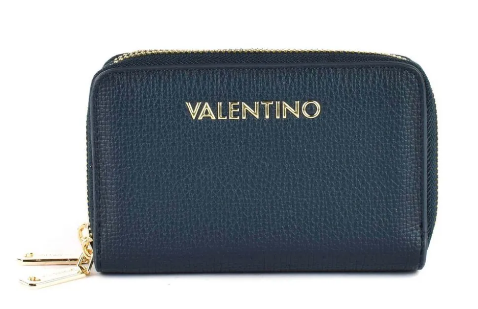 Portafoglio donna 2 zip Valentino Bags Stereo RE Blu