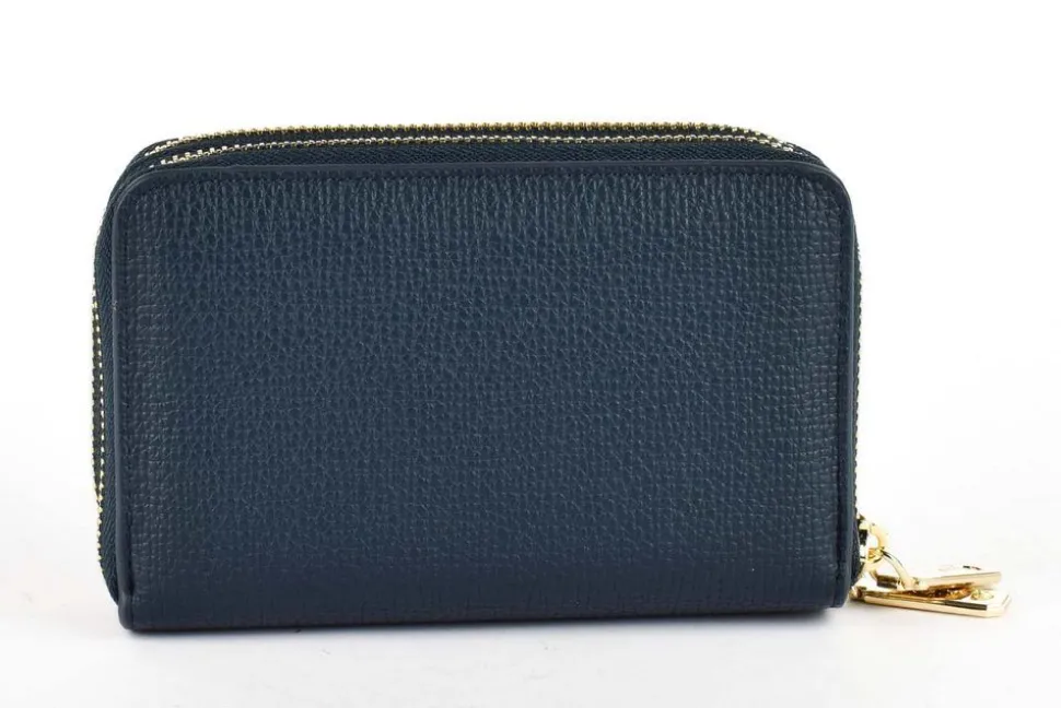 Portafoglio donna 2 zip Valentino Bags Stereo RE Blu