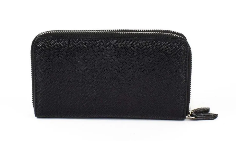 Portafoglio donna 2-zip Valentino Bags Divina Nero