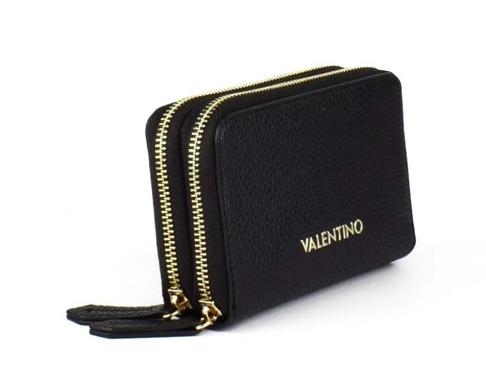 Portafoglio donna 2-zip Valentino Bags Superman Nero
