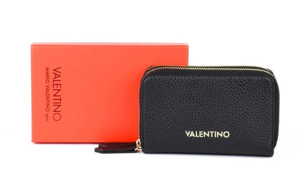 Portafoglio donna 2-zip Valentino Bags Superman Nero