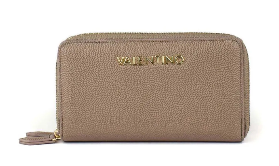 Portafoglio donna 2-zip Valentino Bags Divina Taupe