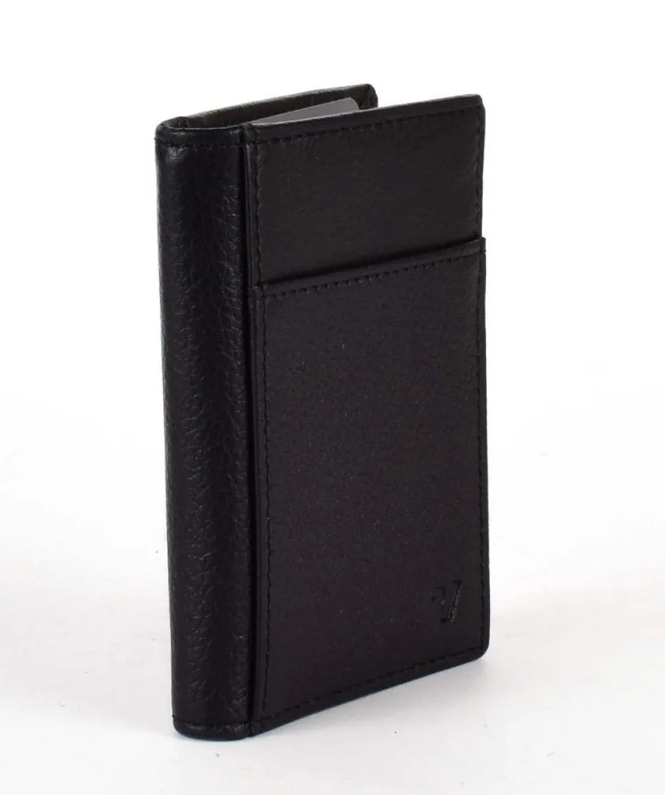 Portafoglio fermasoldi a molla Roncato Vesuvio 0026 Nero/Navy