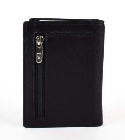 Portafoglio fermasoldi a molla Roncato Vesuvio 0026 Nero/Navy