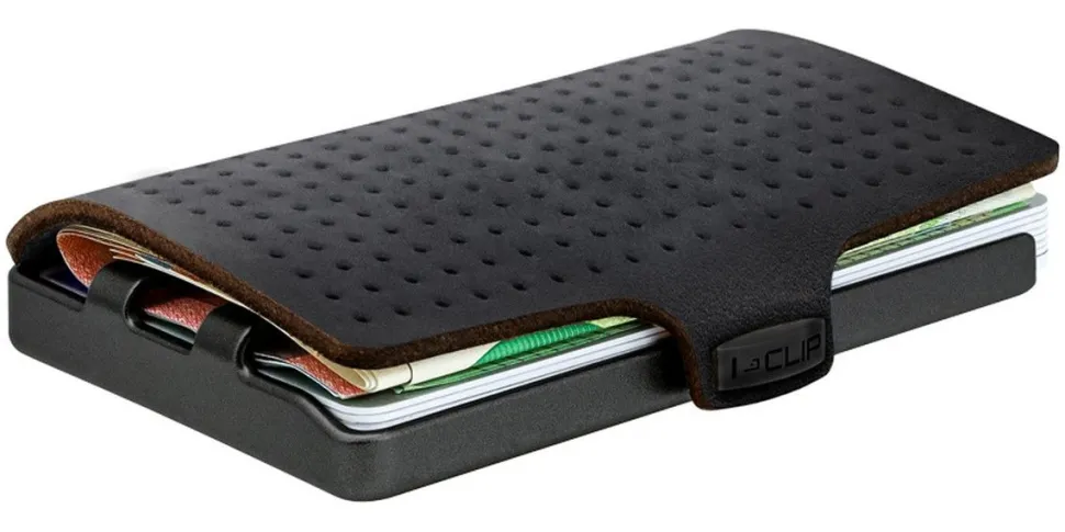 Portafoglio I-Clip Advantage-R Black - Gunmetal Black