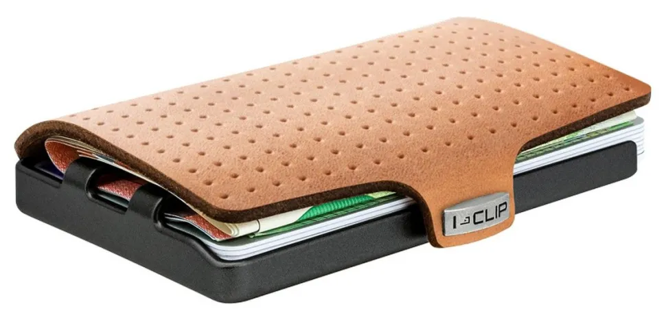 Portafoglio I-Clip Advantage-R Caramel