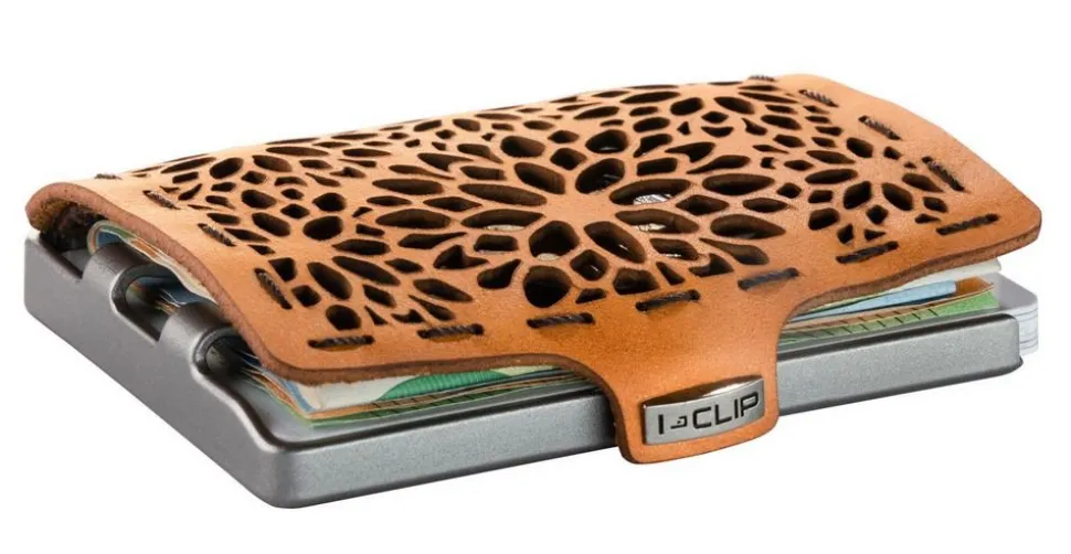 Portafoglio I-Clip Beach Club con portamonete Sandflower