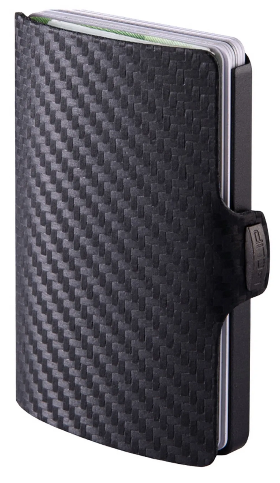 Portafoglio I-Clip Carbon - Gunmetal Black
