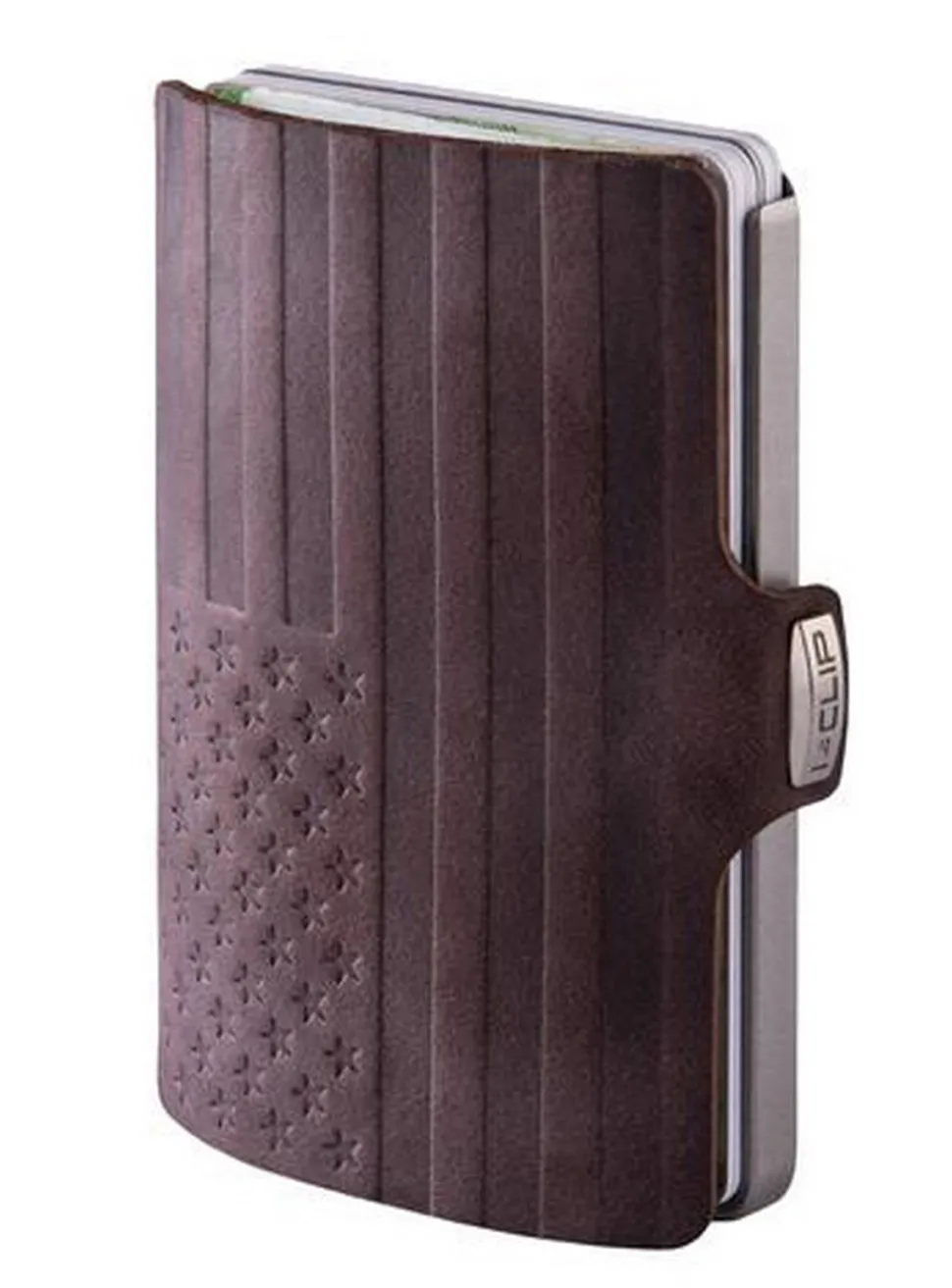 Portafoglio I-Clip Countries America Brown
