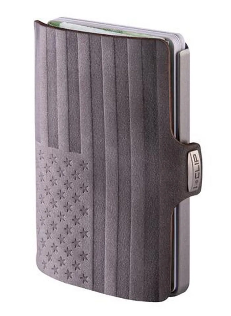 Portafoglio I-Clip Countries America Urban Grey