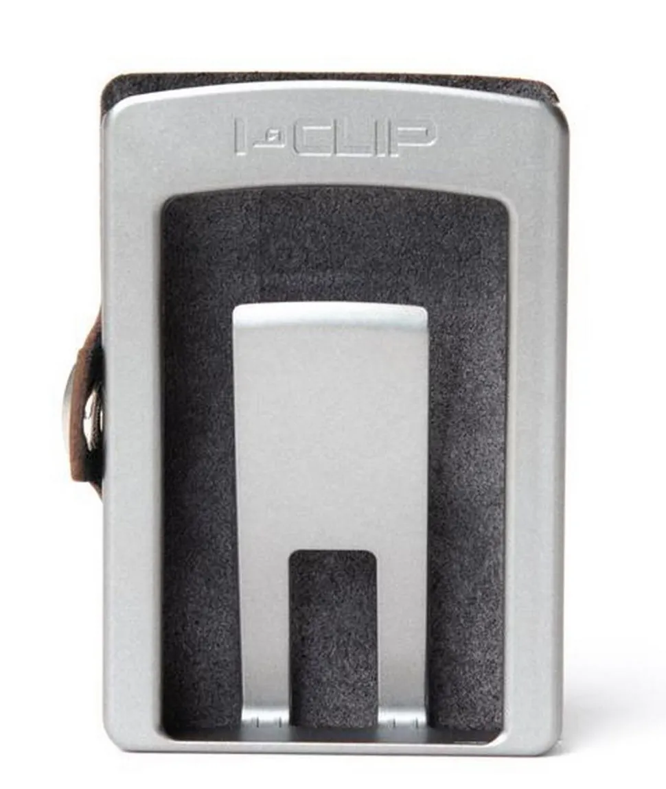 Portafoglio I-Clip Countries America Urban Grey